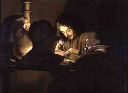 The Artist at Work à Gerrit van Honthorst