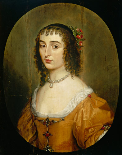 Elisabeth of the Palatinate (1618-1680), daughter of the winter king Friedrich V à Gerrit van Honthorst