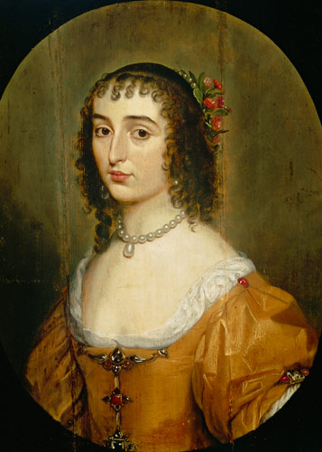 Elisabeth de Palatinat (1618-1680), fille du roi d'hiver Friedrich V à Gerrit van Honthorst