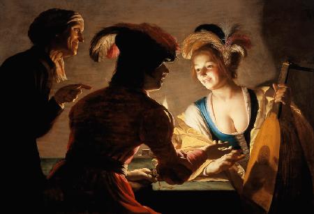 The procuress