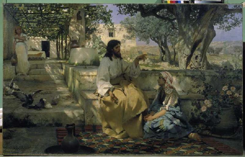 Le Christ et les pêcheresse à G.I. Semiradski