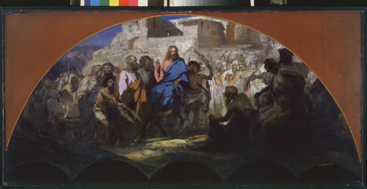 The Entry of Christ into Jerusalem à G.I. Semiradski