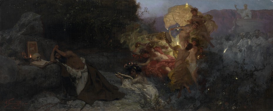The Temptation of Saint Jerome à G.I. Semiradski