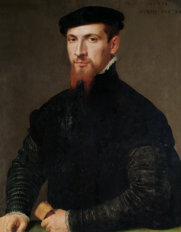 Portrait of Simon Renard (c.1513-73) 1553 à Giacomo Antonio Moro