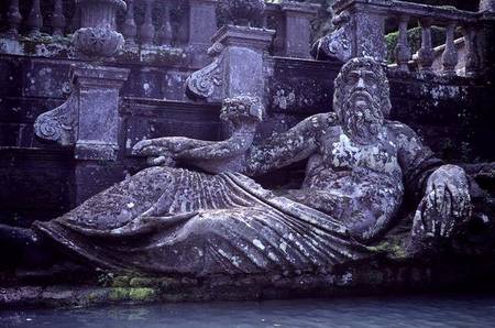 River God, from the Fontana dei Giganti (Fountain of the Giants) designed for Cardinal Giovanni Fran à Giacomo Barozzi  da Vignola