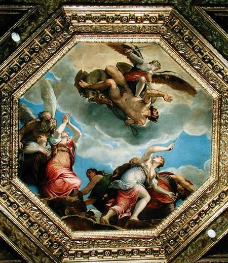 The Triumph of Virtue over Vice à Giambattista Zelotti