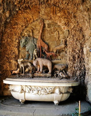 Grotto of the Animals, 1565-9 (stone and bronze) à Giambologna