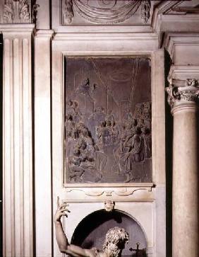 St. Anthony Preaching, relief from the Salviati chapel