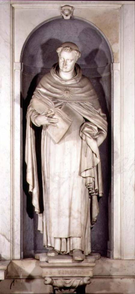 St. Thomas, niche from the Salviati chapel à Giambologna
