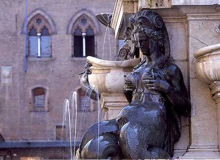 Fountain of Neptune, or Fountain of the Giant à Giambologna & Tommaso Laureti