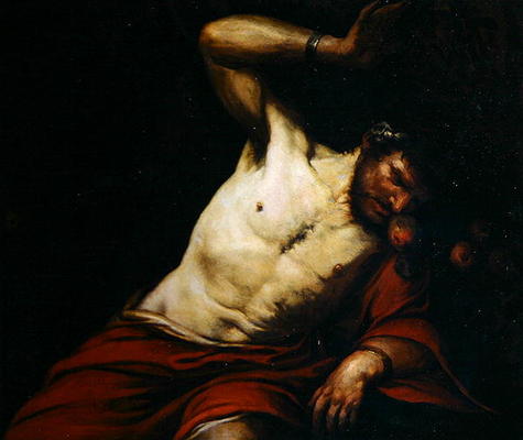 Tantalus (oil on canvas) à Gian Battista Langetti