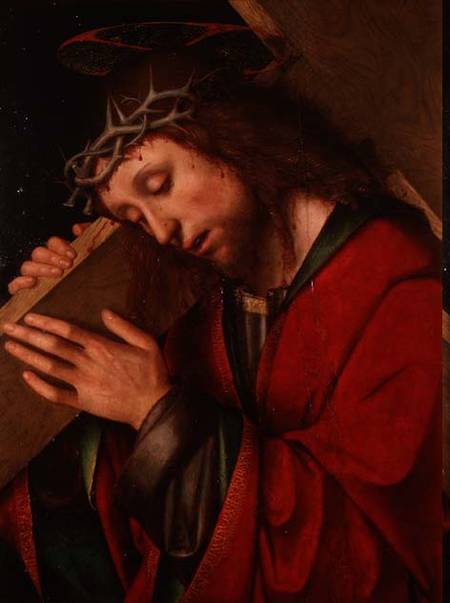 Christ carrying the Cross (panel) à Gian Francesco de' Maineri
