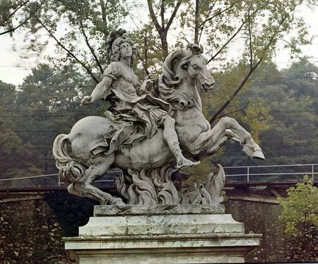 Equestrian Portrait of Louis XIV (1638-1715) à Gianlorenzo Bernini