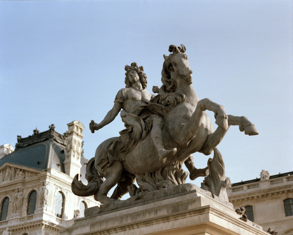 Louis XIV / Equestr.Statue aft.Bernini à Gianlorenzo Bernini