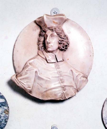 Relief portrait of Rinaldo d'Este à Gianlorenzo Bernini