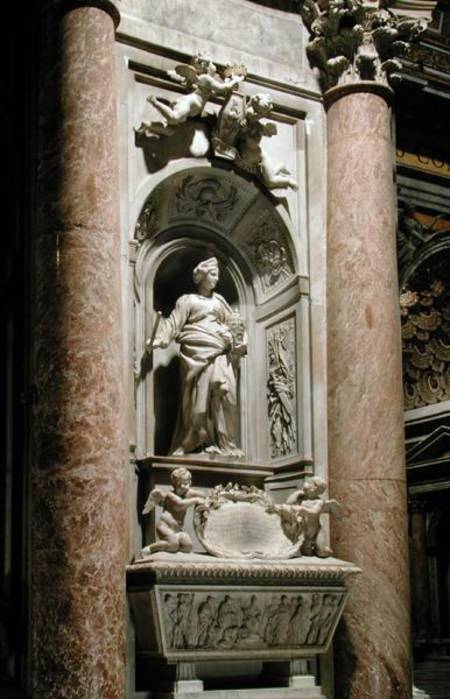 Sepulchre of Matilda the Great Countess (1046-1115) à Gianlorenzo Bernini