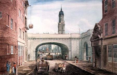 Lower Thames Street with the Entrance to Fishmongers' Hall à Gideon Yates
