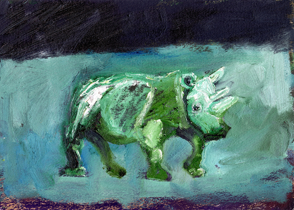 Rhinoceros à Gigi Sudbury