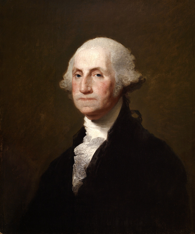 Portrait of George Washington à Gilbert Stuart