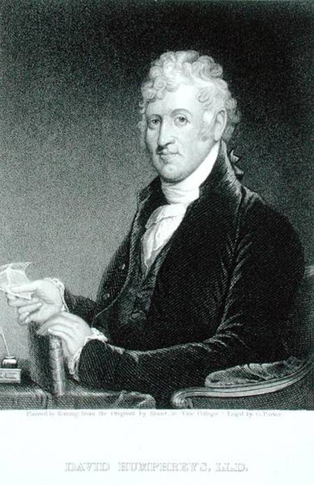 David Humphreys (1753-1818) à Gilbert Stuart