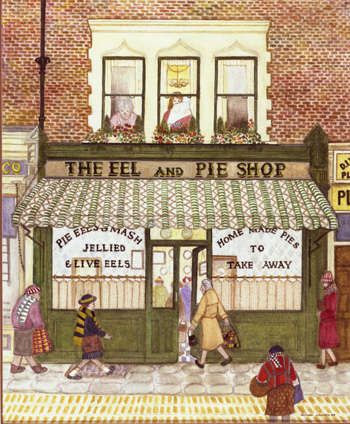 The Eel and Pie Shop à  Gillian  Lawson