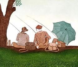 Gone Fishing (lithograph) 