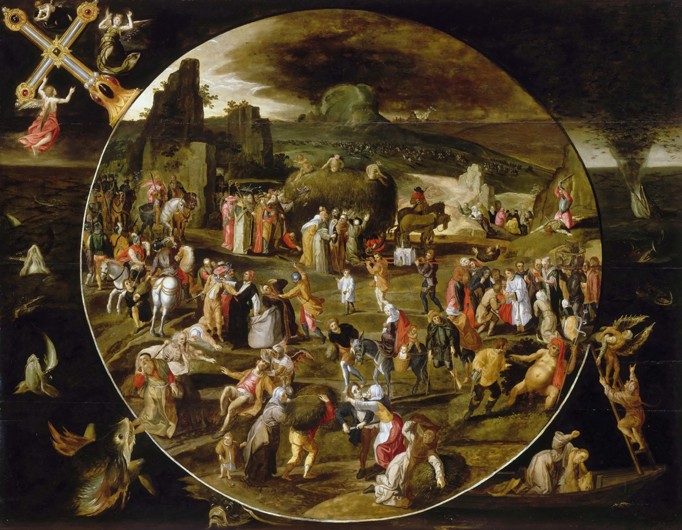 The Haywain, Allegory of the Vanity of the World à Gillis Mostaert
