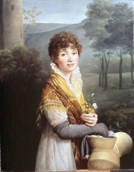 Portrait of a Young Woman à Gioacchino Giuseppe Serangeli