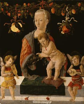 Madonna and Child with Angels