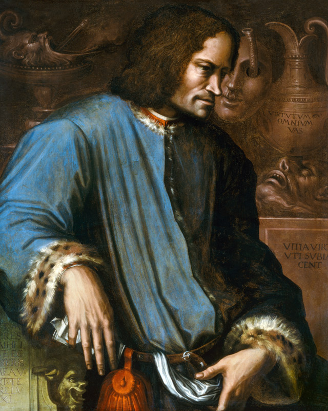 Lorenzo de Medici (1449-92) 'The Magnificent' à Giorgio Vasari