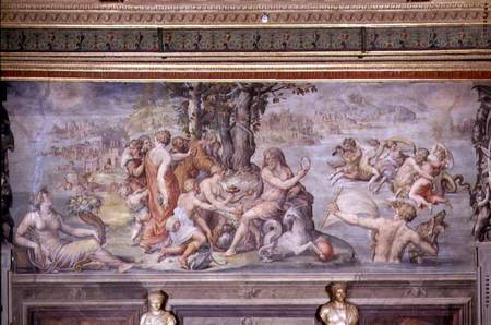 The Early Fruits of the Earth offered to Saturn à Giorgio Vasari
