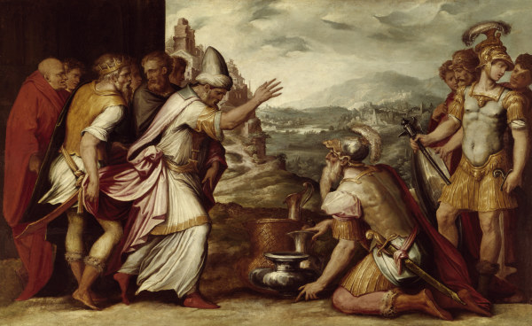 G.Vasari, Abraham und Melchisedek à Giorgio Vasari