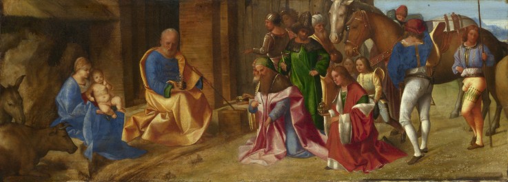 The Adoration of the Magi à Giorgione