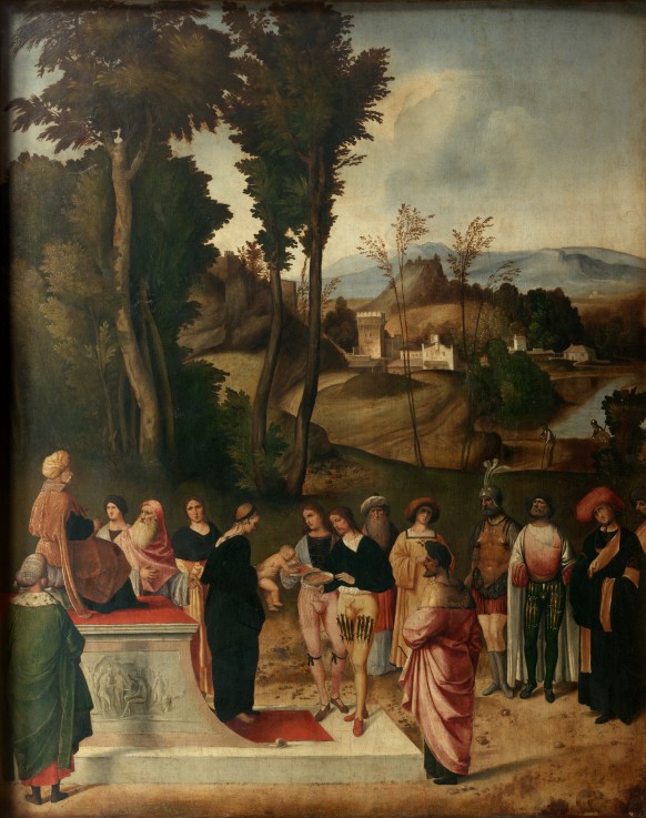 Moess Undergoes Trial by Fire à Giorgione