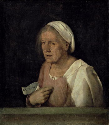 La Vecchia (The Old Woman) after 1505 (oil on canvas) à Giorgione