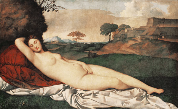 Sleeping Venus à Giorgione