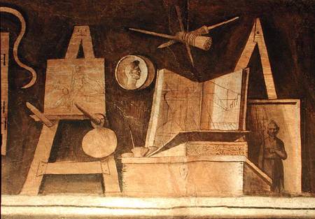 Painting: Various Instruments à Giorgione (alias Giorgio Barbarelli ou da Castelfranco)