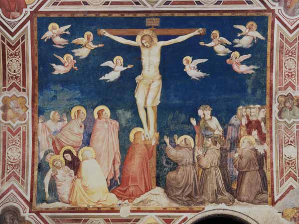 La crucifixion à Giotto di Bondone