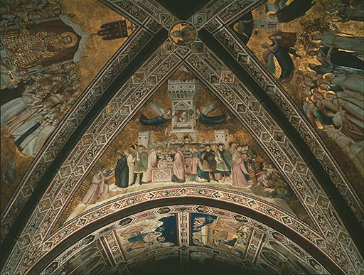 Allegorie des Keuschheit à Giotto di Bondone