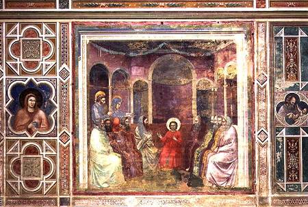 Christ Among the Doctors à Giotto di Bondone