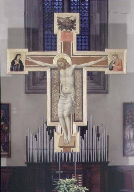 Crucifixion (panel) à Giotto di Bondone