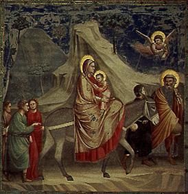 l'exode d'Egypte à Giotto di Bondone