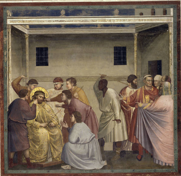 Giotto, La Flagellation à Giotto di Bondone