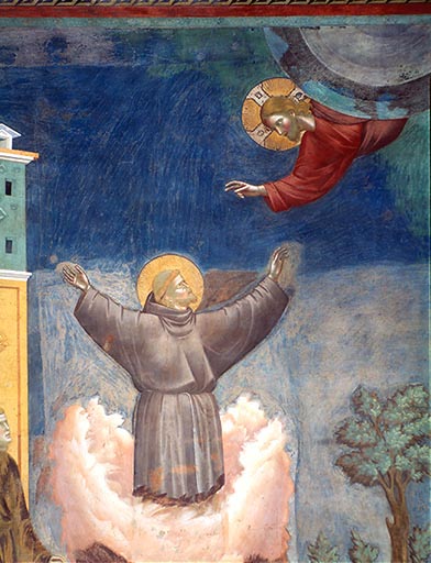 Der Hl. Franziskus in Ekstase à Giotto di Bondone