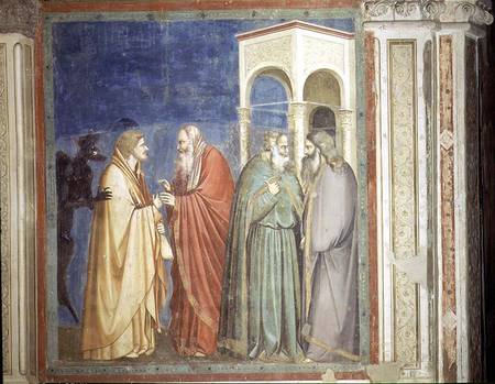 The Payment of Judas à Giotto di Bondone