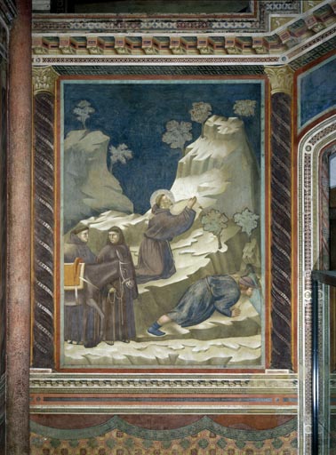 Das Quellwunder à Giotto di Bondone