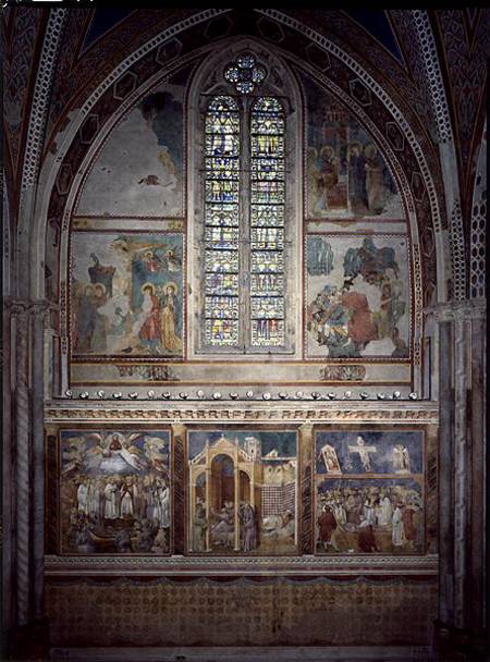 Scenes from the Life of Christ and the Cycle of St. Francis à Giotto di Bondone