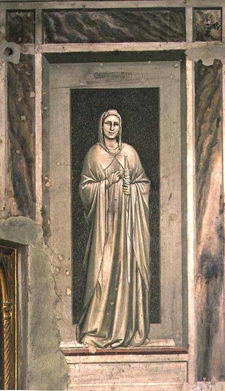 Temperance à Giotto di Bondone