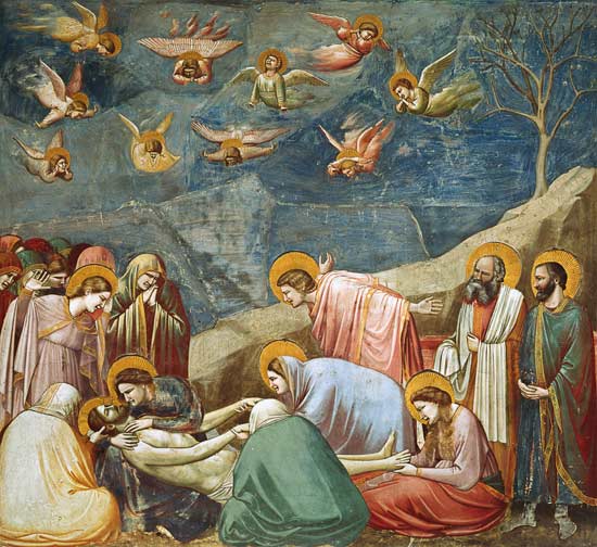 The Lamentation of Christ à Giotto di Bondone