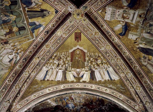 Die Verherrlichung des hl. Franziskus à Giotto di Bondone